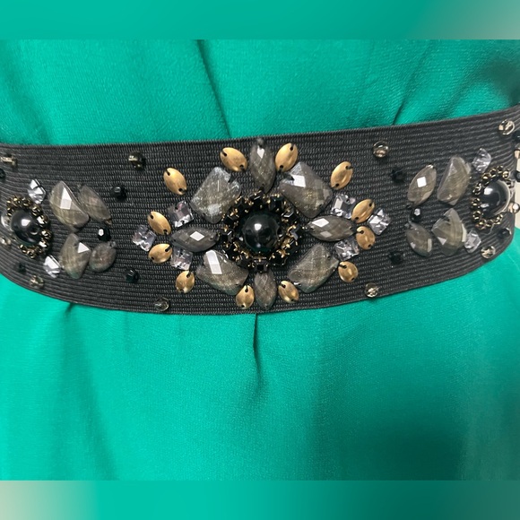 BCBGMAXAZRIA Size 6 strapless silk dress - Picture 5 of 6